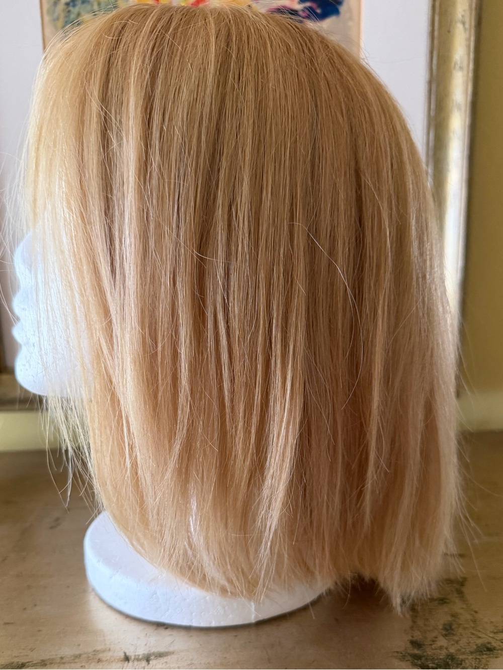 Jon Renau Elizabeth luxury blonde synthetic hair wig 13” length  Pre-loved - Picture 7 of 11